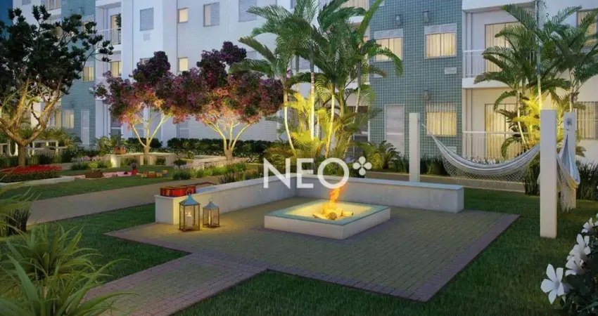 Apartamento com 2 dormitórios para alugar, 48 m² por R$ 2.600,00/mês - Vila Assunção - Praia Grande/SP