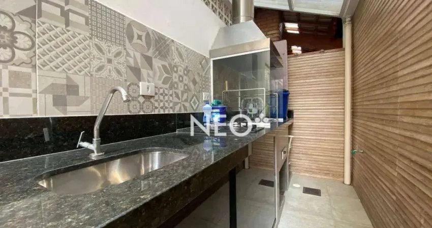 Village com 3 dormitórios à venda, 173 m² por R$ 1.060.000,00 - Gonzaga - Santos/SP