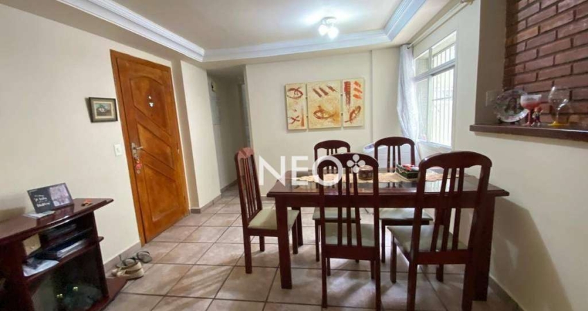 Apartamento com 2 dormitórios à venda, 56 m² , bairro Pompéia - Santos/SP