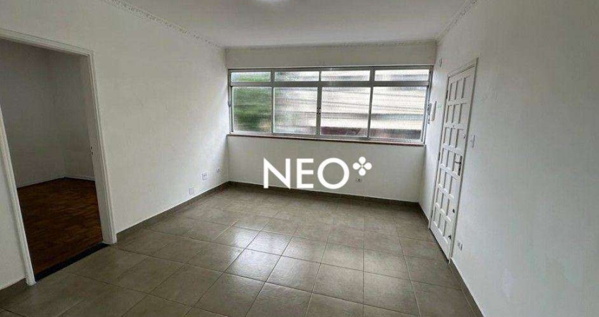 Apartamento com 2 dormitórios à venda, 76 m² por R$ 450.000,00 - Vila Matias - Santos/SP