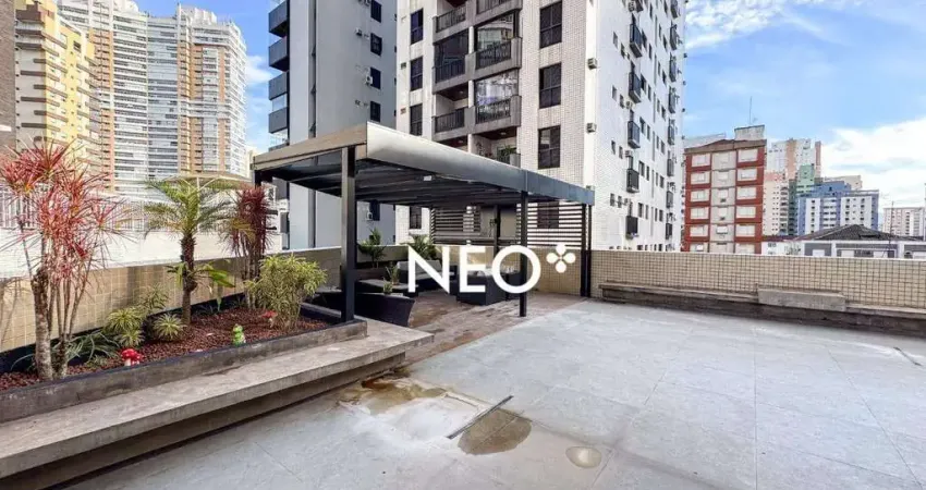 Apartamento Garden com 2 dormitórios à venda, 106 m² por R$ 1.490.000 - Gonzaga - Santos/SP
