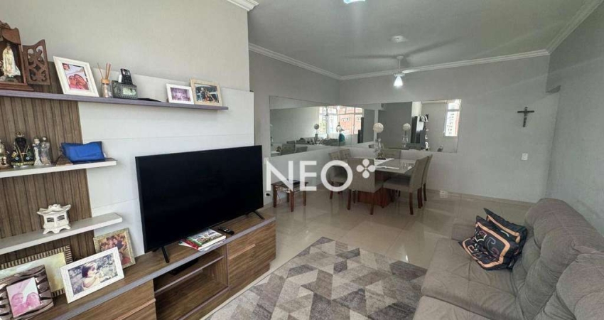 Apartamento com 2 dormitórios, ar-condicionado em todos os cômodos no Boqueirão – Santos