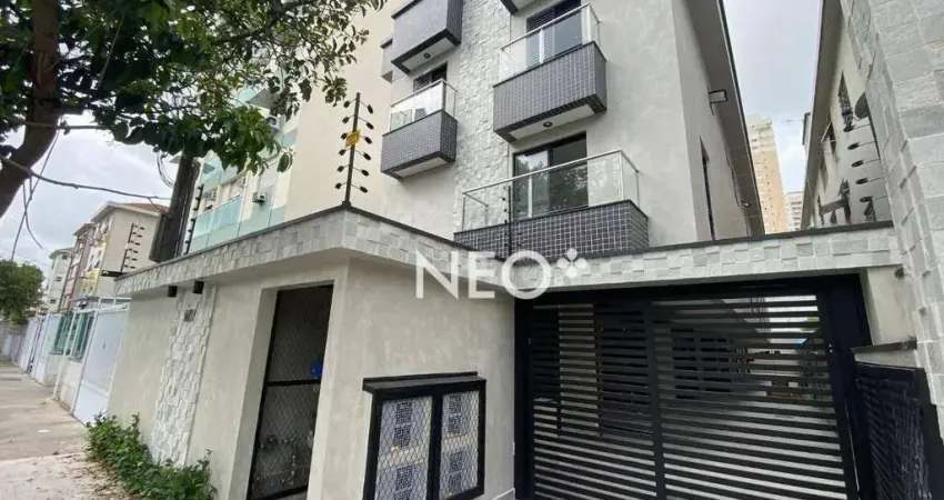 Village com 2 dormitórios à venda, 88 m² por R$ 820.000,00 - Ponta da Praia - Santos/SP