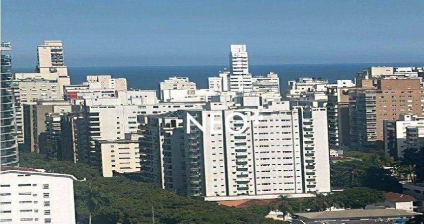 Apartamento com 2 dormitórios para alugar, 65 m² por R$ 6.900,00/mês - Boqueirão - Santos/SP