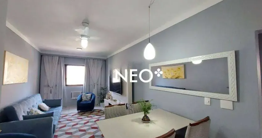 Apartamento com 2 dormitórios à venda, 123 m² por R$ 570.000,00 - Embaré - Santos/SP