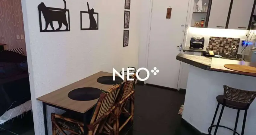 Apartamento com 1 dormitório à venda, 40 m² por R$ 195.000,00 - Itararé - São Vicente/SP