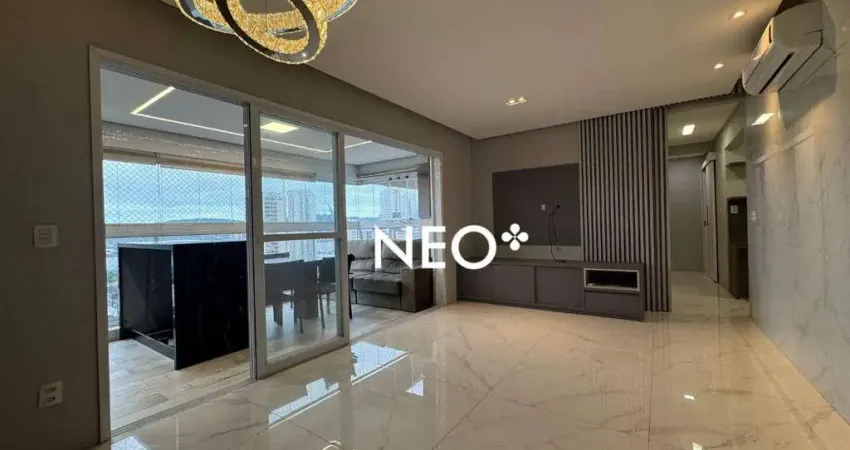 Apartamento com 3 quartos para alugar, 111 m² por R$ 9.200/mês - Ponta da Praia - Santos/SP