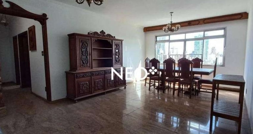 Cobertura com 3 dormitórios à venda, 268 m² por R$ 1.400.000,00 - Ponta da Praia - Santos/SP