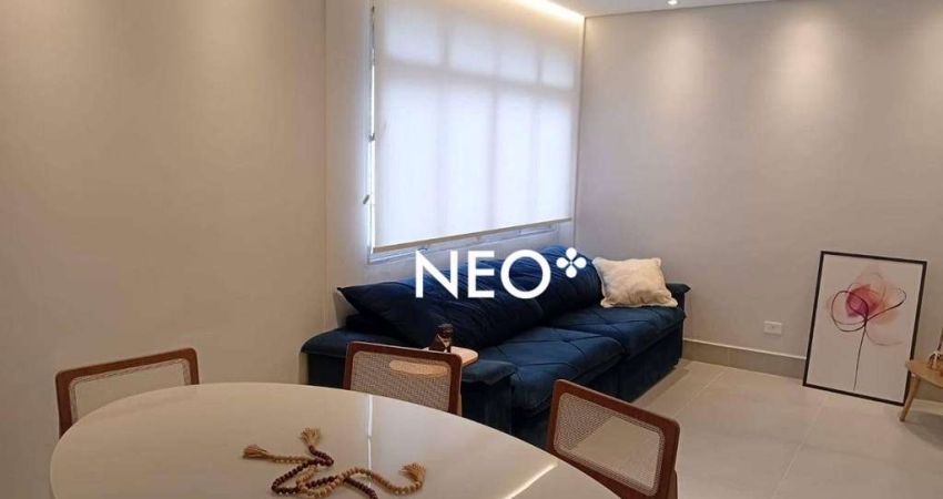 Apartamento com 3 dormitórios à venda, 120 m² por R$ 700.000,00 - Gonzaga - Santos/SP