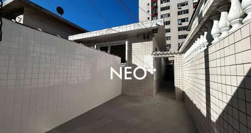 Casa com 2 dormitórios para alugar, 100 m² por R$ 4.600,00/ano - Embaré - Santos/SP