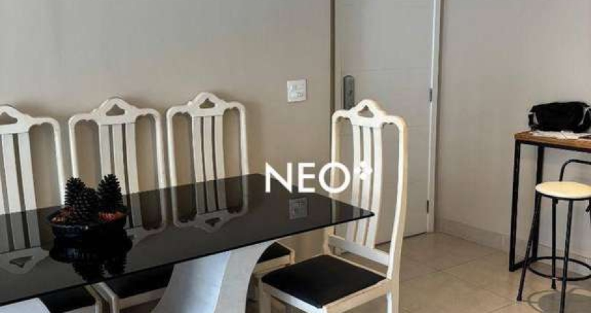 Apartamento com 2 dormitórios para alugar, 75 m² por R$ 7.300,00/mês - Pompéia - Santos/SP
