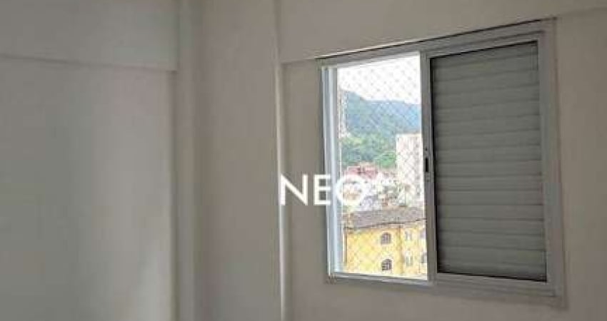 Apartamento com 1 dormitório para alugar, 53 m² por R$ 1.800,00/mês - Vera Cruz - Mongaguá/SP