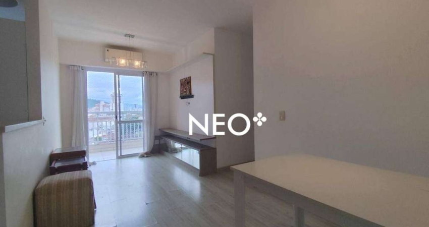 Apartamento com 2 dormitórios à venda, 62 m² por R$ 586.000,00 - Marapé - Santos/SP