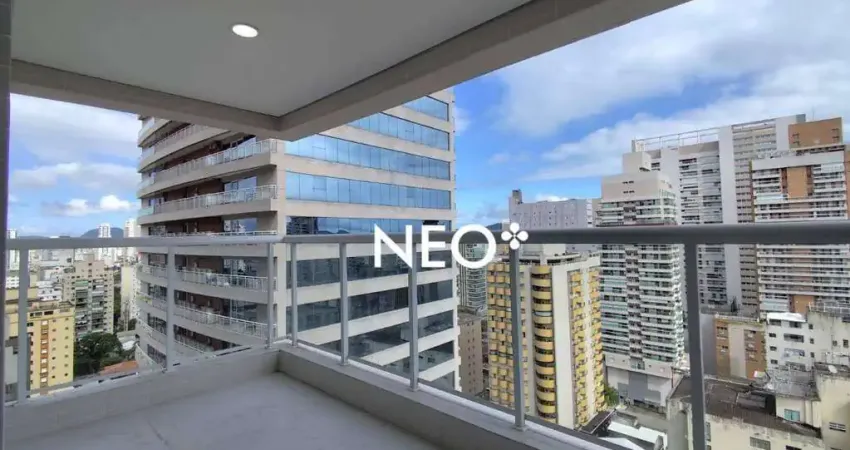 Apartamento com 2 dormitórios à venda, 87 m² por R$ 1.596.000,00 - Gonzaga - Santos/SP
