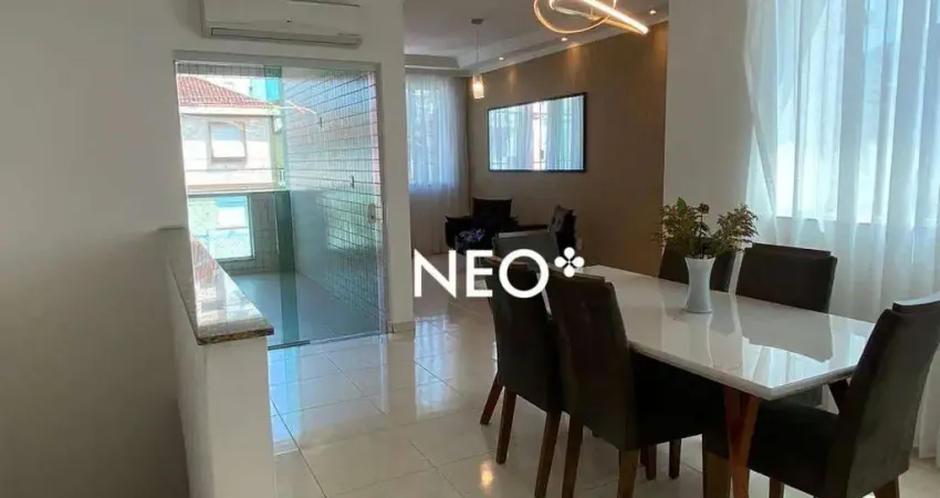 Casa com 3 dormitórios à venda, 156 m² por R$ 862.000,00 - Campo Grande - Santos/SP