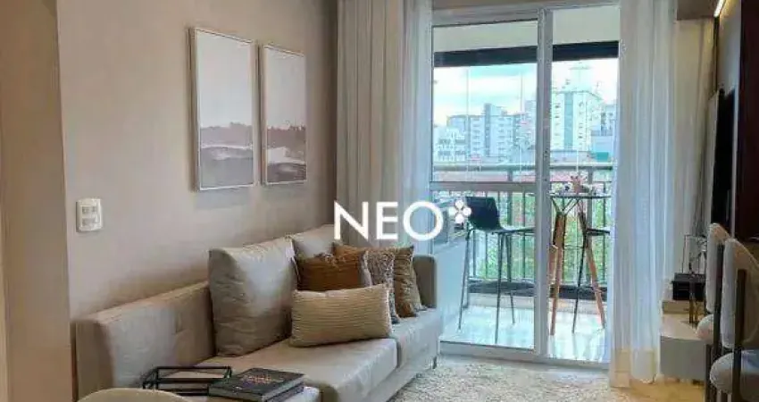 Apartamento com 2 dormitórios à venda, 63 m² por R$ 695.000 - Marapé - Santos/SP
