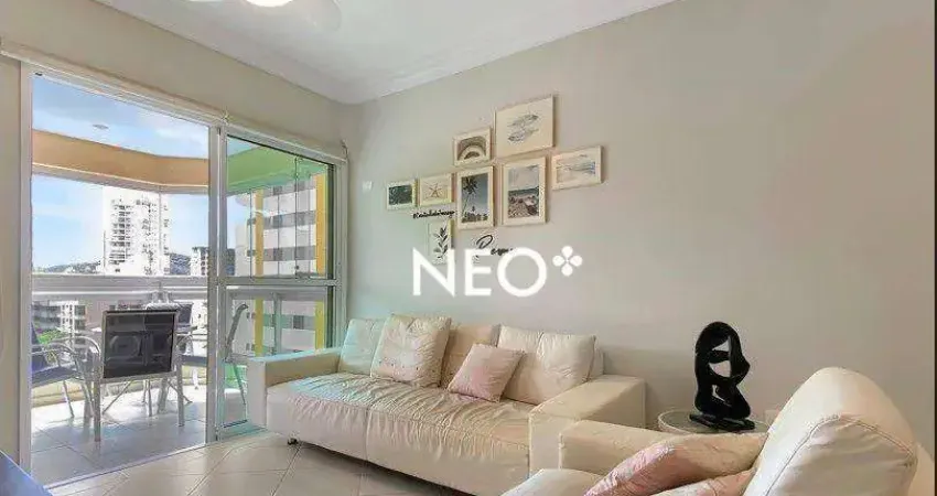 Apartamento com 3 dormitórios, 115 m² - venda por R$ 749.000,00 ou aluguel por R$ 7.800,00/mês - Balneário Guarujá - Guarujá/SP