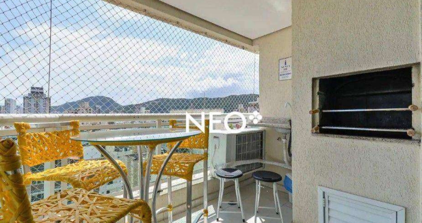 Apartamento com 3 dormitórios, 103 m² - venda por R$ 699.000,00 ou aluguel por R$ 7.800,00/mês - Balneário Guarujá - Guarujá/SP