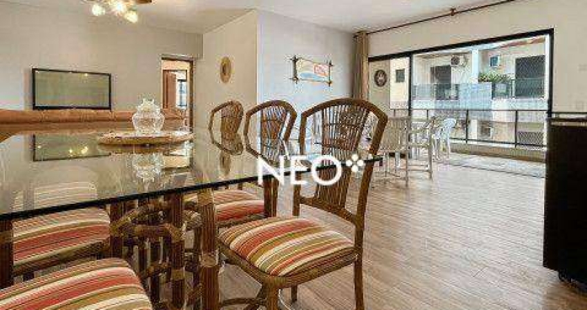 Apartamento com 4 dormitórios, 150 m² - venda por R$ 580.000,00 ou aluguel por R$ 7.300,00/mês - Enseada - Guarujá/SP