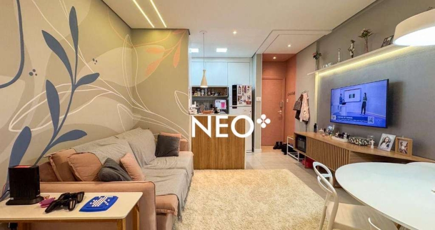 Apartamento com 2 dormitórios à venda, 70 m² por R$ 670.000,00 - Boqueirão - Santos/SP