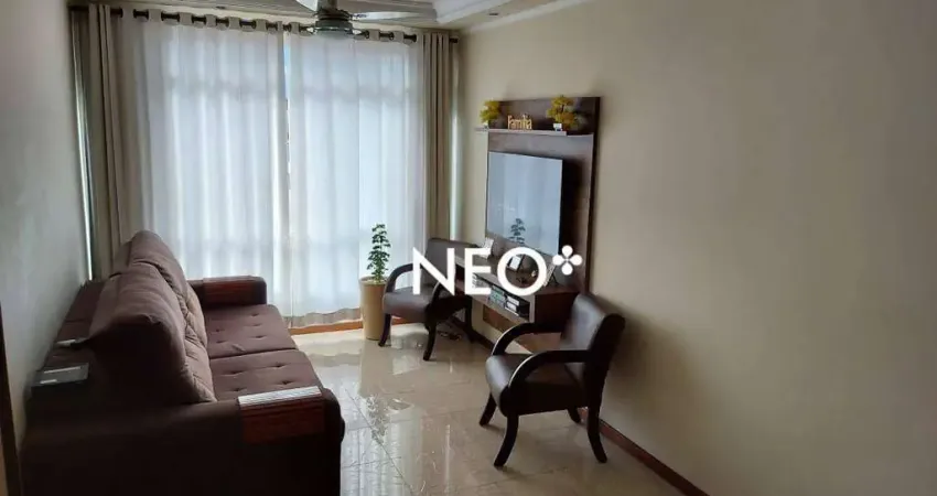 Apartamento 3 dormitórios, 1 Vaga, Vista Mar- Itararé - São Vicente/SP