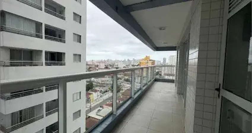 Apartamento com 2 dormitórios para alugar, 92 m² - Encruzilhada - Santos/SP