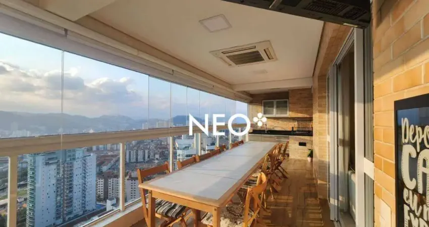 Apartamento com 2 quartos à venda, 110 m² por R$ 1.520.000 - Gonzaga - Santos/SP