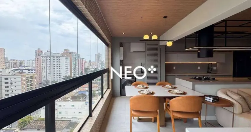 Apartamento com 2 dormitórios à venda, 65 m² por R$ 1.050.000,00 - Ponta da Praia - Santos/SP