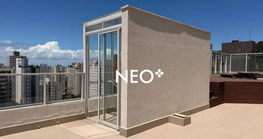 Cobertura com 3 suítes à venda, 290 m² por r$ 2.250.000 - pitangueiras - guarujá/sp