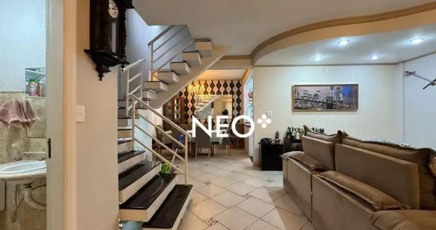 Casa com 5 dormitórios à venda, 208 m² por r$ 1.990.000,00 - campo grande - santos/sp