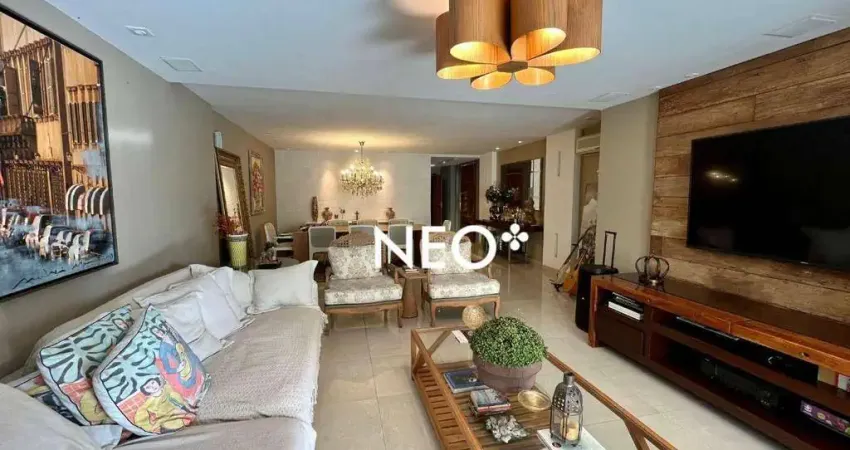 Apartamento garden com 3 dormitórios à venda, 222 m² por r$ 3.390.000,00 - aparecida - santos/sp