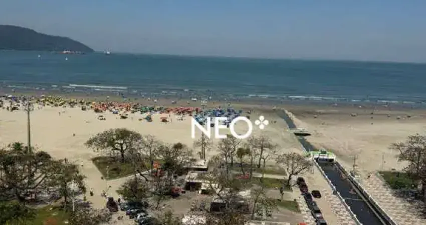 Apartamento com 3 dormitórios para alugar, 144 m² por r$ 9.500,00/mês - gonzaga - santos/sp