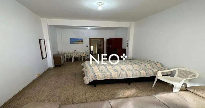 Kitnet com 1 dormitório à venda, 40 m² por r$ 291.000,00 - boqueirão - santos/sp