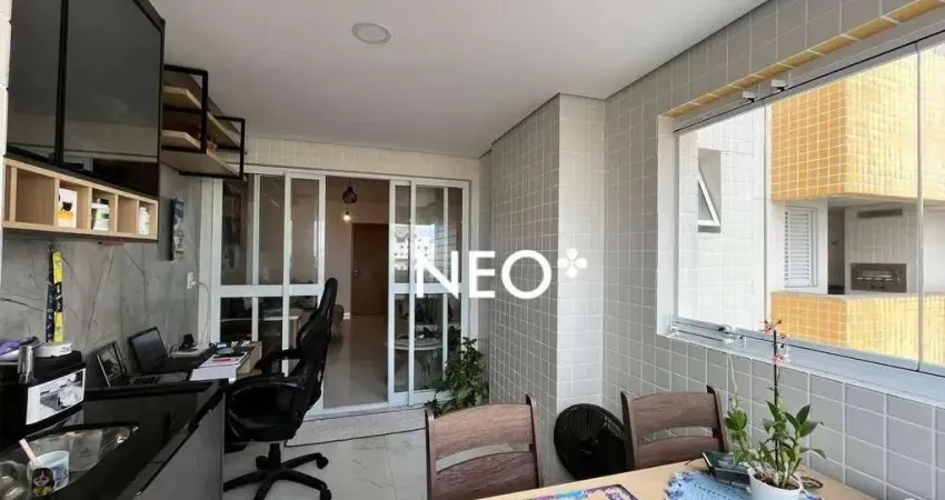 Apartamento com 2 dormitórios à venda, 69 m² por r$ 950.000,00 - boqueirão - santos/sp