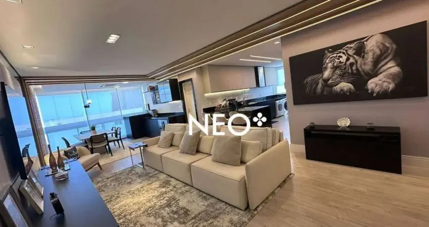 Apartamento com 1 dormitório à venda, 91 m² por r$ 2.650.000,00 - aparecida - santos/sp