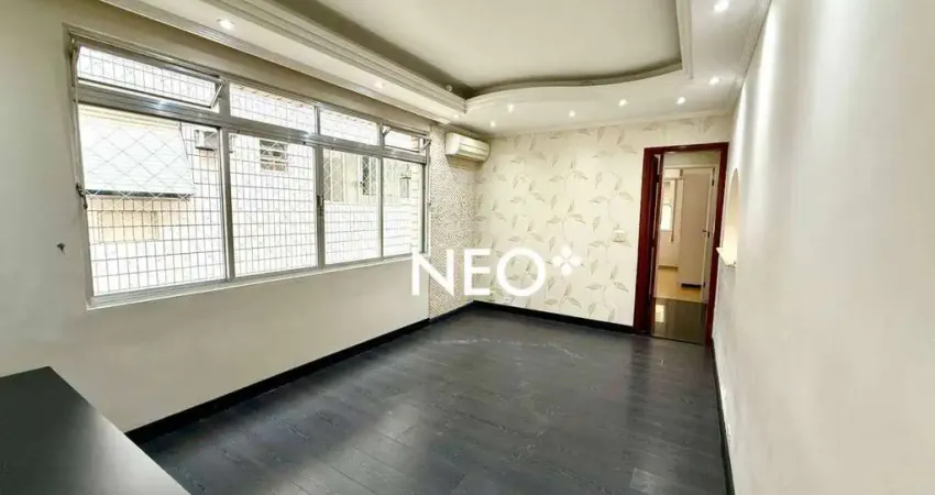 Apartamento com 2 dormitórios à venda, 83 m² por r$ 465.000,00 - encruzilhada - santos/sp