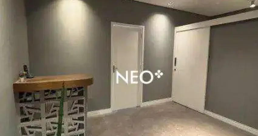 Sala para alugar, 44 m² por r$ 4.800,00/mês - vila rica - santos/sp