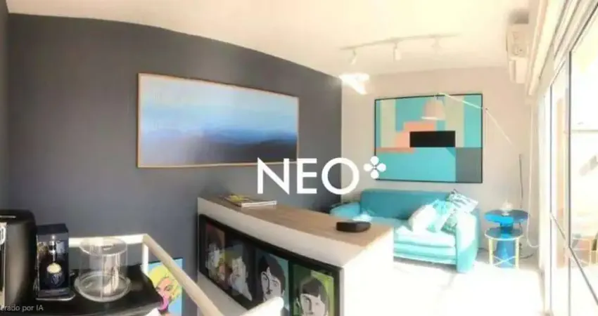 Apartamento duplex com 1 dormitório para alugar, 96 m² por r$ 9.000,00/mês - boqueirão - santos/sp