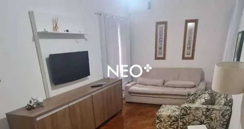 Apartamento com 1 dormitório para alugar, 56 m² por r$ 3.300,00/mês - josé menino - santos/sp