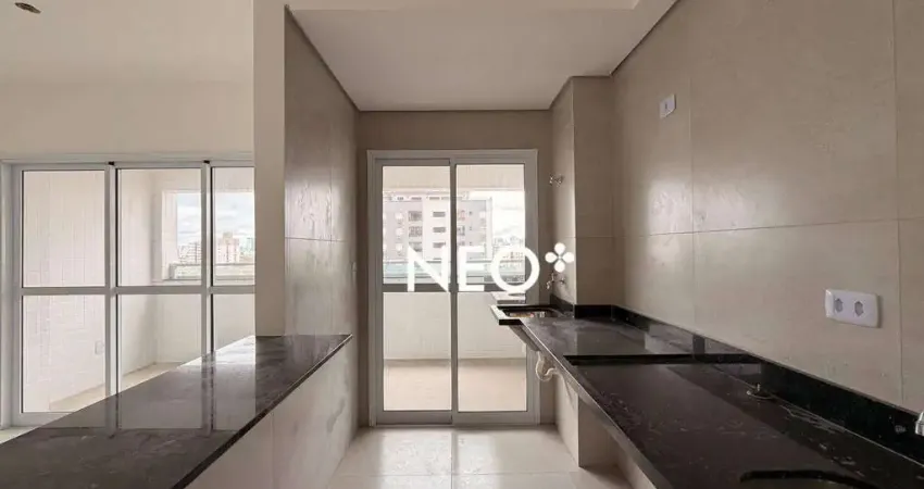 Apartamento com 2 dormitórios, 55 m² - venda por r$ 555.000,00 ou aluguel por r$ 4.430,00/mês - marapé - santos/sp