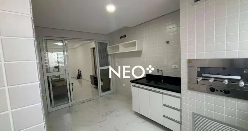Apartamento com 2 dormitórios para alugar, 69 m² por R$ 5.900/mês - Boqueirão - Santos/SP