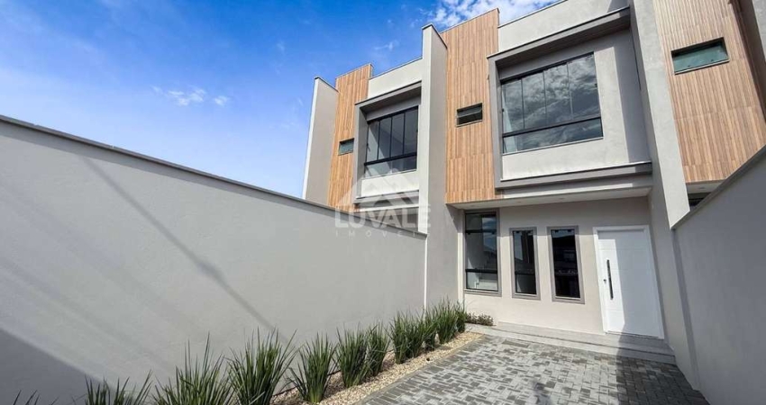 Geminado Duplex | Três Rios do Sul | 3 quartos (1 suíte) | 112m²