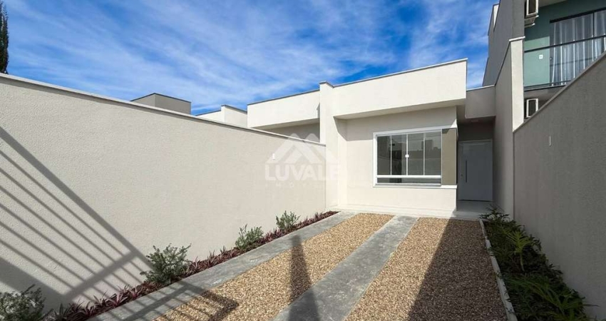 Geminado Térreo | Três Rios do Sul | 2 quartos (1 suíte) | 61m²