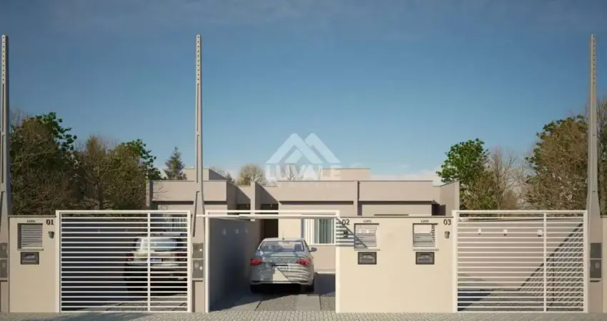 Geminado Térreo | Três Rios do Sul | 2 quartos (1 suíte) | 62m²