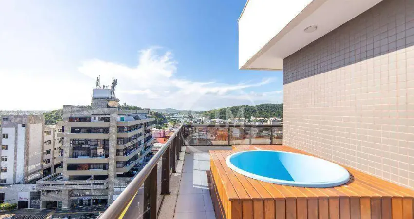 Cobertura com 2 dormitórios à venda, 127 m² no Centro - Cabo Frio/RJ