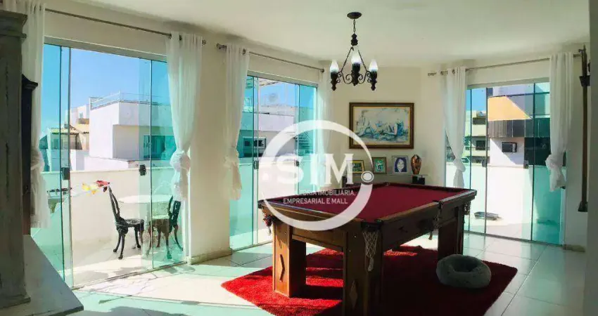 Cobertura com 4 dormitórios à venda, 190 m²  em Vila Nova - Cabo Frio/RJ