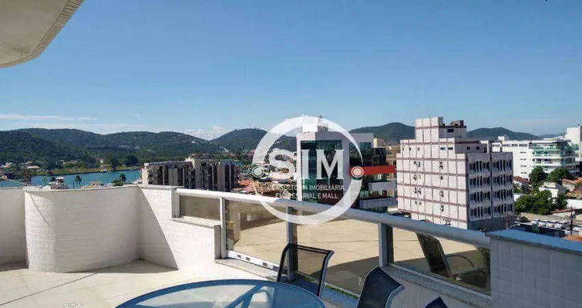 Cobertura com 3 dormitórios à venda, 180 m² na Passagem - Cabo Frio/RJ