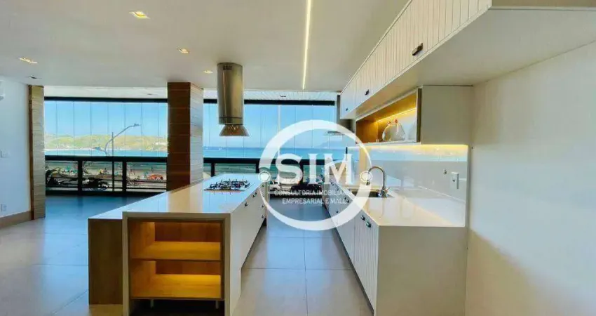 Apartamento com 3 dormitórios à venda, 250 m² por R$ 3.950.000,00 - Praia do Forte - Cabo Frio/RJ