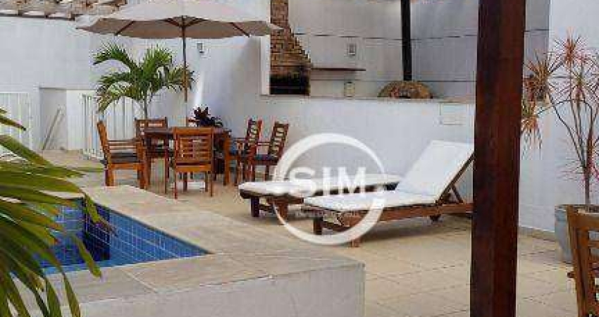 Apartamento com 3 dormitórios à venda, 110 m² por R$ 550.000,00 - Braga - Cabo Frio/RJ