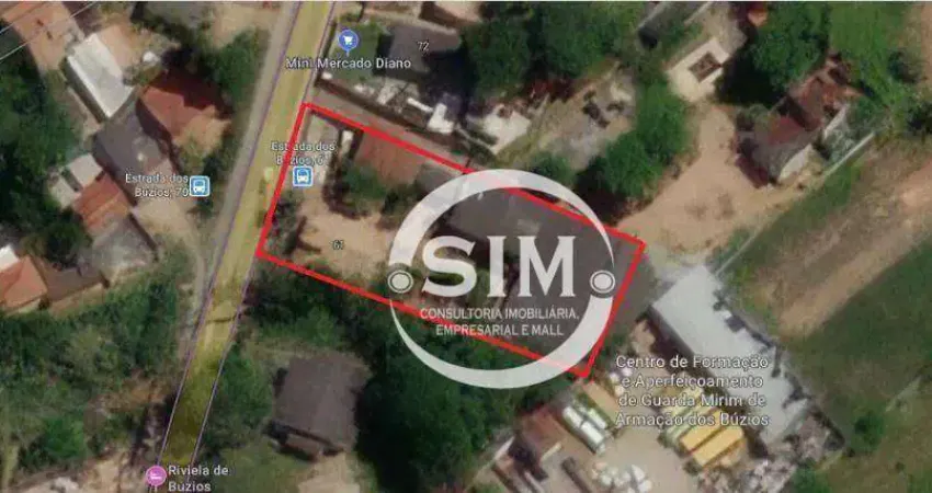 Área à venda, 2000 m² - Rasa - Armação dos Búzios/RJ